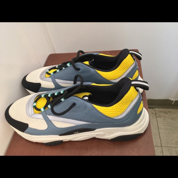 Dior B22 Authentic Blue/Beige Sneakers Made in Italy serial number 20ADC 51. - Picture 11 of 12